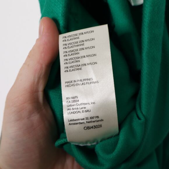 MAEVE ANTHROPOLOGIE Eve Ponte Wide-Leg Pant High Rise Kelly Green Women's XST - Picture 9 of 9